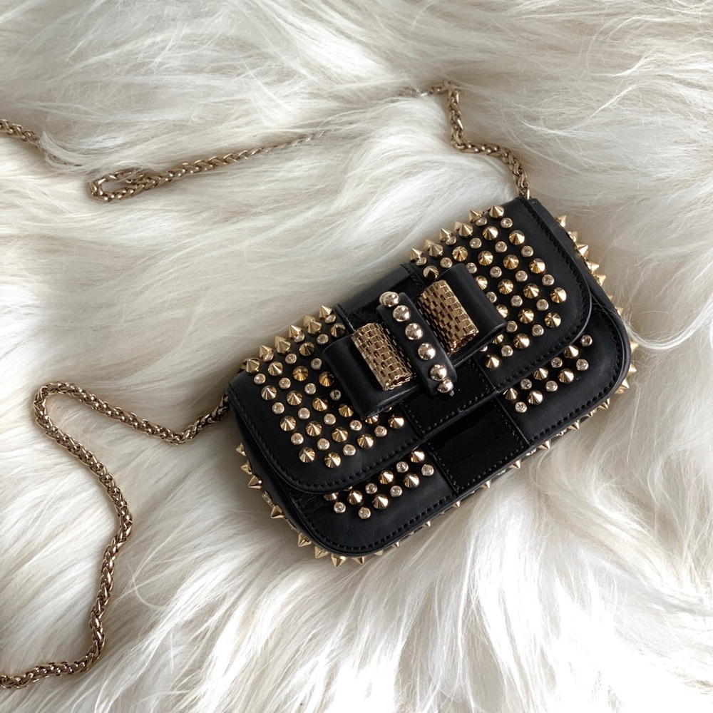 CHRISTIAN LOUBOUTIN Spiked Charity Crossbody Bag